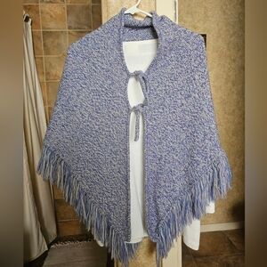 EUC Knit Fringed Shall